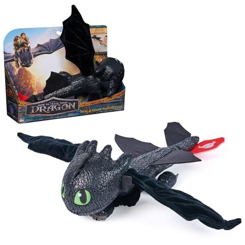 DreamWorks How to Train Your Dragon 12" Hug & Glide Toothless Plush