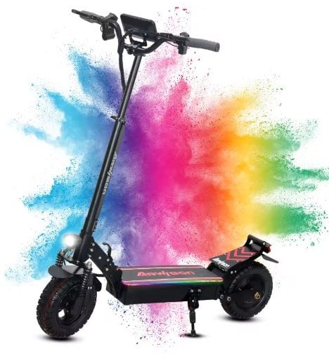 Arwibon Q30 11'' Off-Road Tires Adult Electric Scooter 2500W Motor 30MPH 48V 13AH Deal