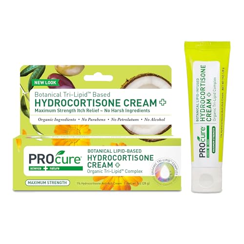 PROcure Hydrocortisone Cream with Calendula 1-Oz