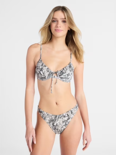 No Boundaries Women's Camo Underwire Swim Top (XXS-XXL)