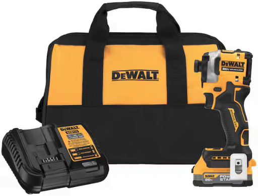 ATOMIC 20-Volt 1.7 Ah Cordless Brushless Compact 1/4 in. Impact Driver Kit