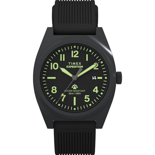 Timex Men's Expedition Capstone 39mm Watch - Triple Black Deal