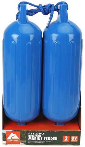 Ozark Trail Inflatable Boat Bumper Buoy Fenders 2-Count