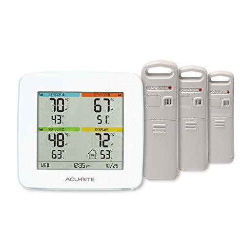 AcuRite 01094M Temperature & Humidity Station with 3 Sensors