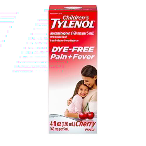 Children's Tylenol Liquid Oral Suspension Medicine 4 oz