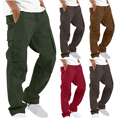 Baggy Cargo Hiking Pants with Pockets Deal