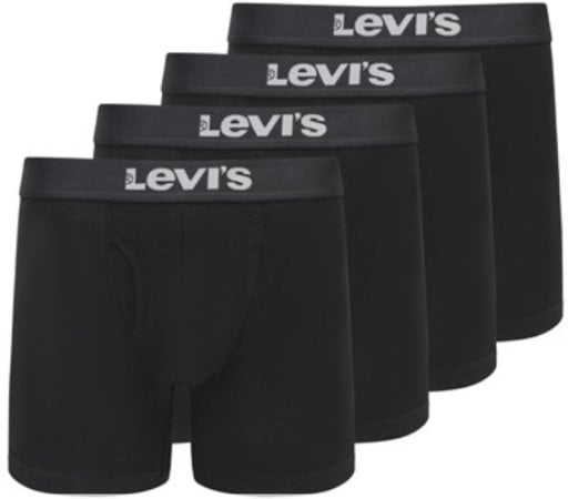 Levi's Men's 4-Pack Cotton Boxer Brief