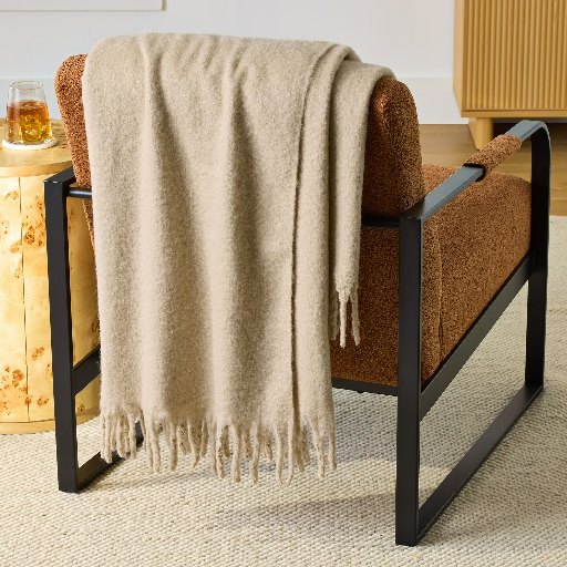 50" x 72" Better Homes & Gardens Faux Mohair Cozy Throw Blanket Deal