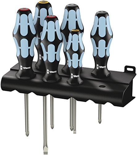 Wera 3334/3350/3355/6 Screwdriver Set, 6 Pieces Deal