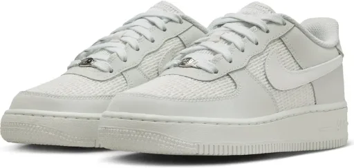 Nike Kids' Air Force 1 LV8 Shoes in Off White