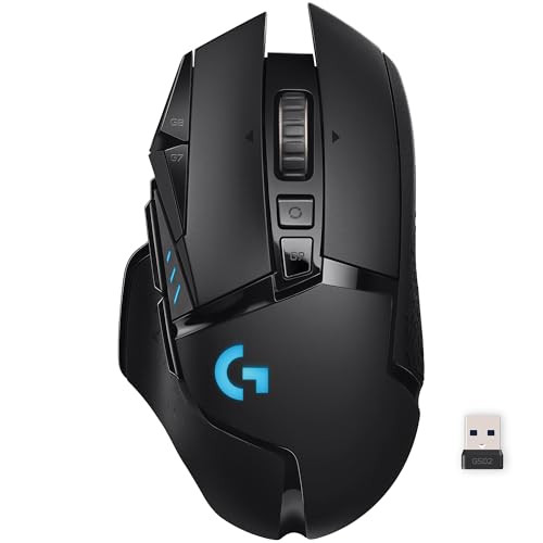 Logitech G502 Lightspeed Wireless Gaming Mouse with Hero 25K Sensor