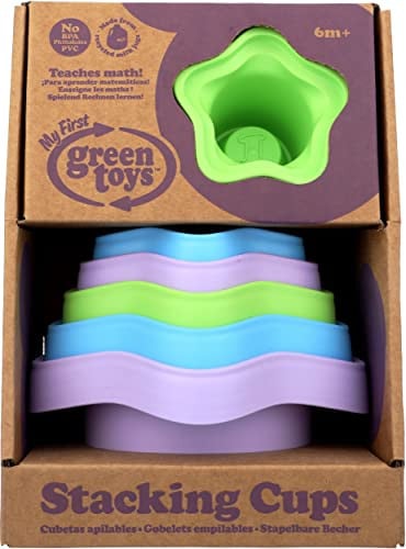 Green Toys Stacking Cups 6-Piece