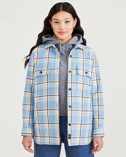 Dockers Women's Relaxed Fit Shacket