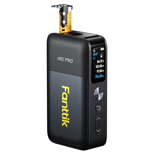 Fanttik A10 Pro 2-in-1 Digital Laser Tape Measure 165Ft & 9.8Ft