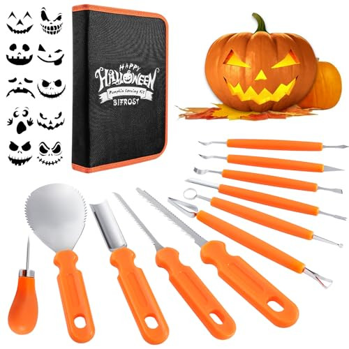 Bifrost Pumpkin Carving Kit, 22-Piece Set