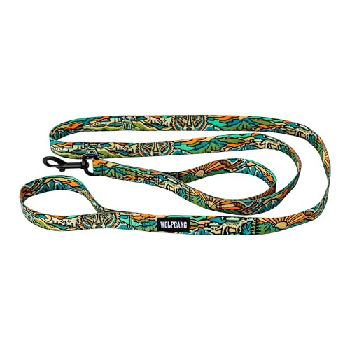 Wolfgang Heavy Duty Dog Leash, Dual Handle Large