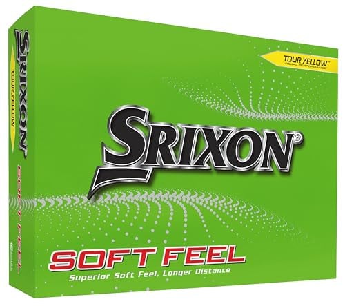 Srixon Soft Feel Golf Balls 12-Count (Yellow)