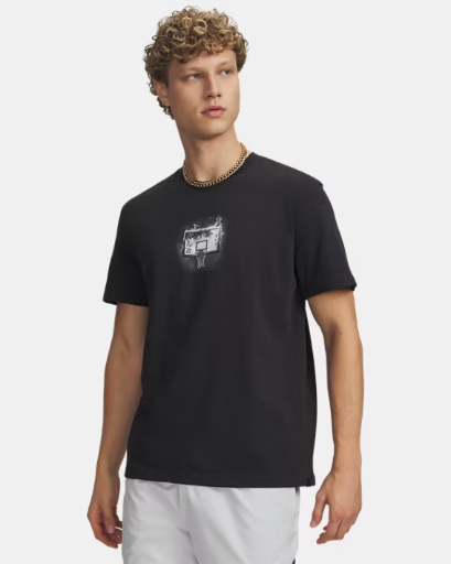Under Armour Curry Let Him Cook Men's T-Shirt (Black/Anthracite)