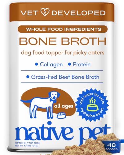 Native Pet Bone Broth for Dogs - Real Beef