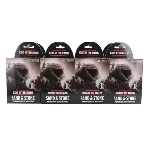 WizKids D&D Icons of The Realms: Sand & Stone - 8 ct. Booster Brick