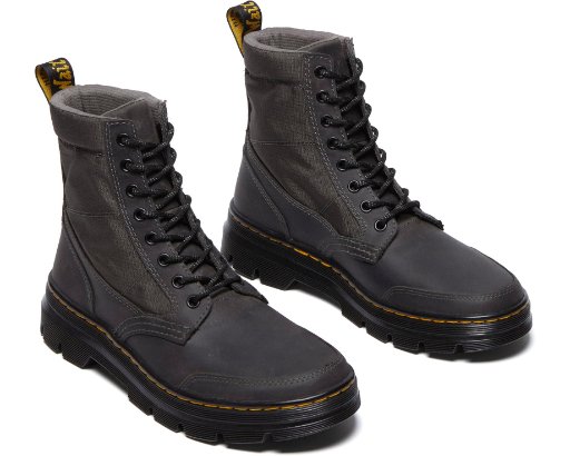 Dr. Martens Comb Jungle Zip Casual Boot Gunmetal