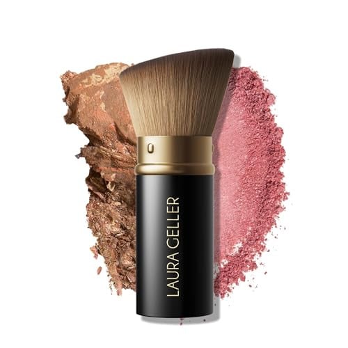 LAURA GELLER NEW YORK Cosmetic Professional Makeup Brushes 02 Retractable Angled Kabuki Brush Deal