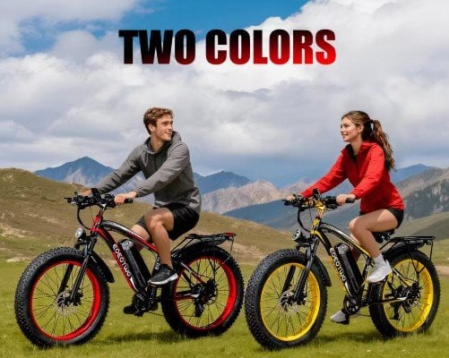 EOEOTWO 1500W Fat Tire Electric Bike 26"x4.0 Deal