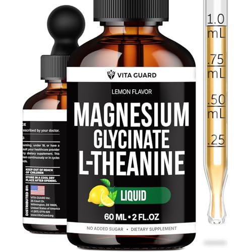 L-Theanine Magnesium Glycinate Chamomile Liquid Supplement