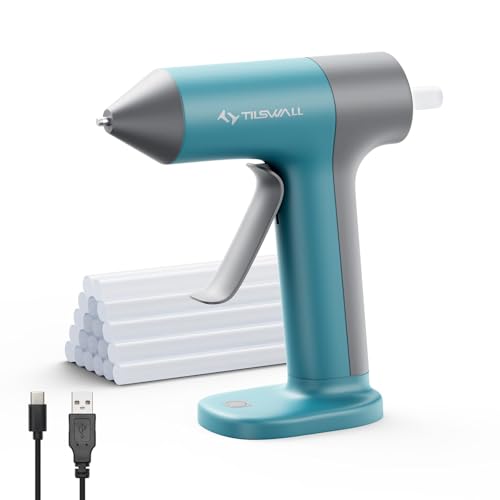 Tilswall Cordless Hot Glue Gun with 20 Glue Sticks Deal