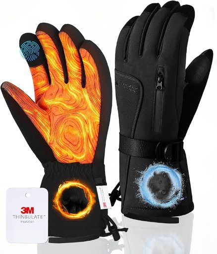 Waterproof Winter Ski Gloves