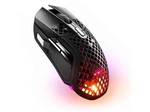 SteelSeries Aerox 5 Wireless Holey RGB Gaming Mouse 18K DPI Deal