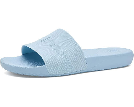 FitFlop Men's Iquishion Pool Slides Cloudy Blue Deal