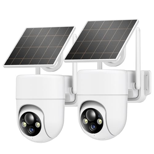 Oculview 2K Solar Security Cameras Wireless Outdoor Deal