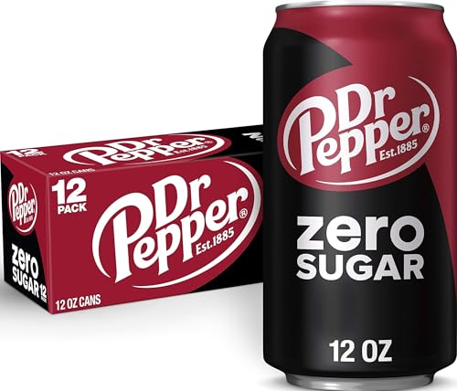 Dr Pepper Zero Sugar 12-Pack 12 oz Cans Deal