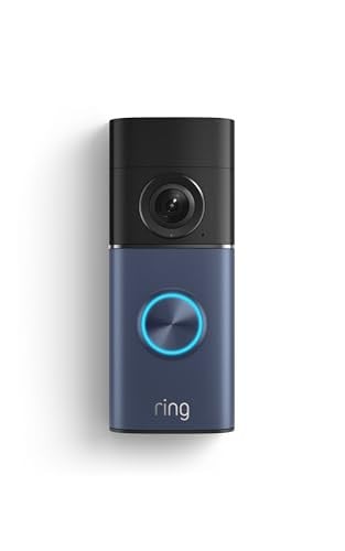 Ring Wired Doorbell Plus Polished Night Navy