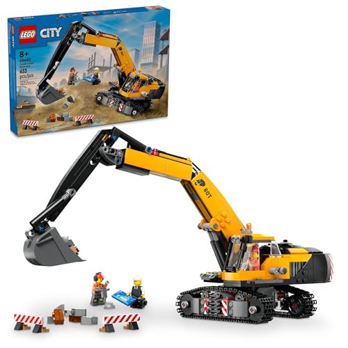LEGO City Construction Excavator 633-Piece