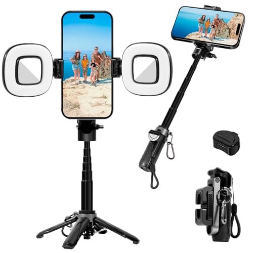 3-in-1 Phone Mini Tripod Selfie Stick  