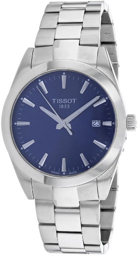 Tissot Men's T-Classic Gentleman Blue Dial Watch