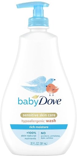 Baby Dove Sensitive Skin Care Baby Wash 20-Oz
