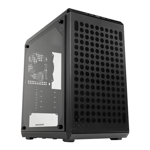 Cooler Master Q300L V2 microATX Computer Case w/ Tempered Glass Panel