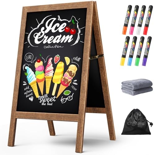 Chezerra 16x12 Inch Double-Sided Chalkboard 2-Pack Deal