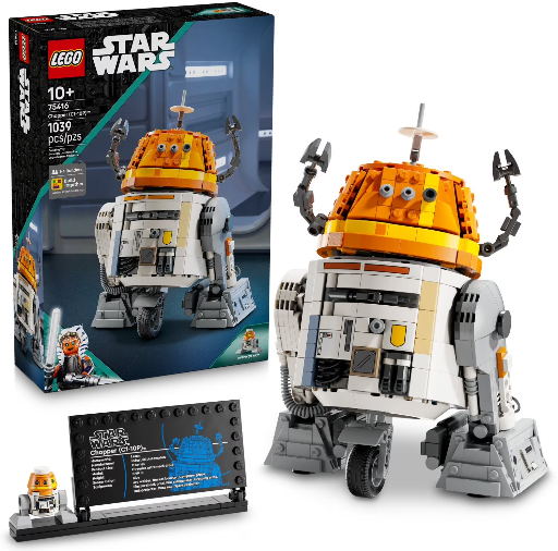 LEGO Star Wars Ahsoka Chopper (C1-10P) Astromech Droid Building Set, 1039 pc