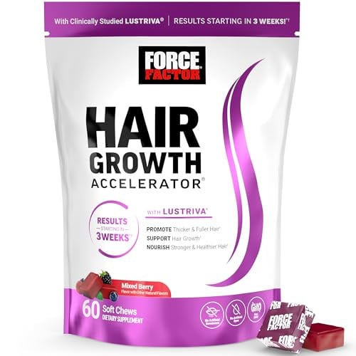 Force Factor Hair Growth Accelerator Soft Chews Deal