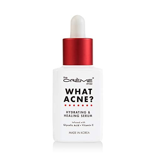 The Crème Shop What Acne? Vitamin C & Glycolic Acid Acne Treatment Serum 1.02-Oz
