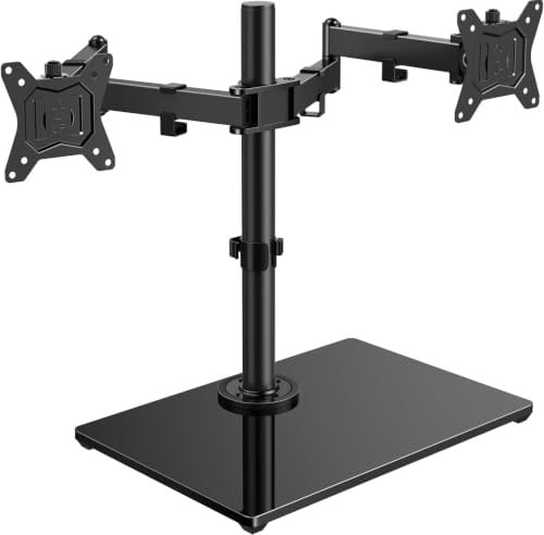HUANUO Free Standing Dual Monitor Stand for 13-32 Inch Screens Deal
