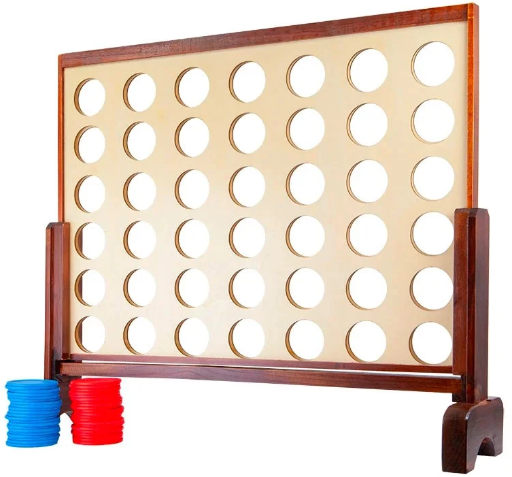 Pure Outdoor by Monoprice Giant Four-in-a-Row Game Deal