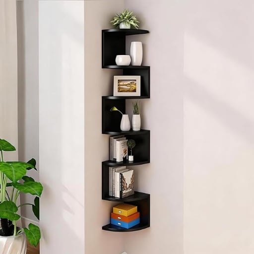 FRAWENLECO No-Drill Corner Shelf