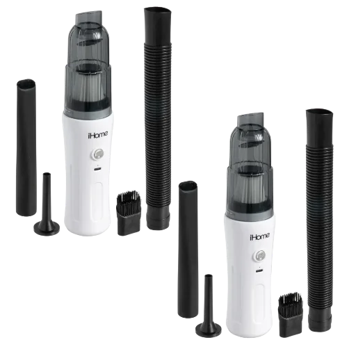 iHome HandVac Cordless Vacuum and Accessory Kit 2-Pack