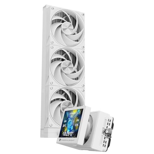 Thermalright Stream Vision 360 CPU Liquid Cooler w/ 3.5" Magnetic LCD Screen (White) Deal