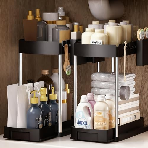 Under Sink Organizer 2-Pack